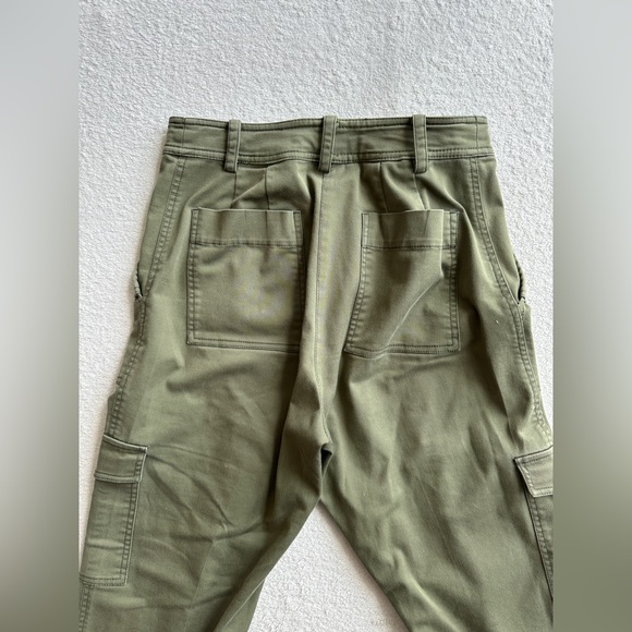 Derek Lam‎ 10 Crosby Elian Cargo Pant in Fatigue Green size 4 - Picture 7 of 16